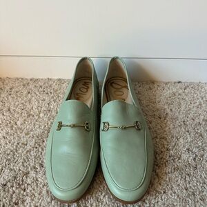 Sam Edelman Light Green Loafers